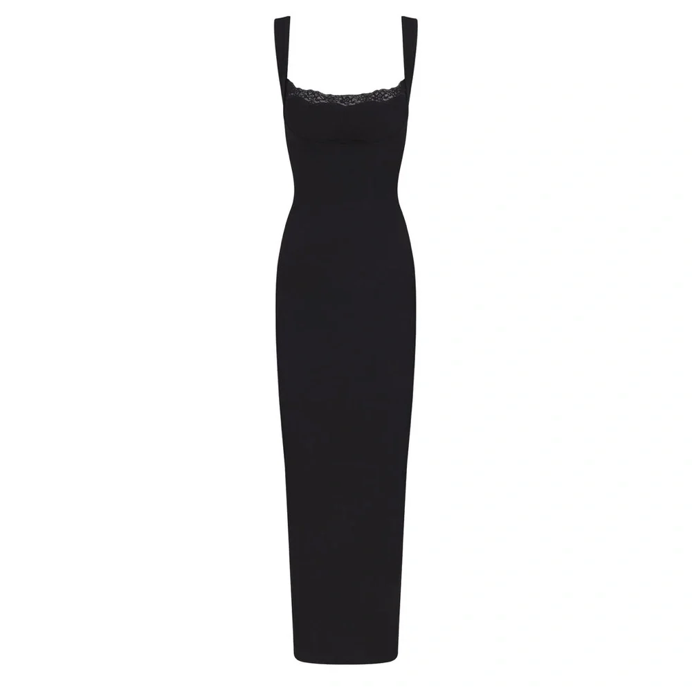 SKIMS Black Maxi Dress - Picture 3 of 13